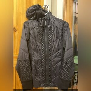 Athleta Black Quilted Jacket